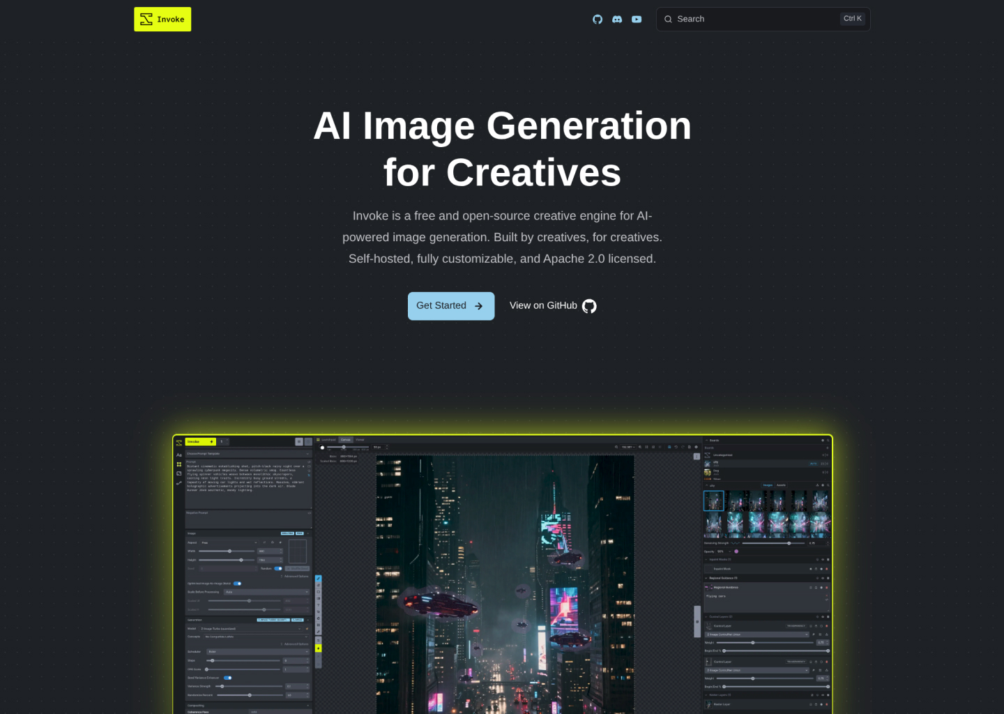 Invoke Homepage