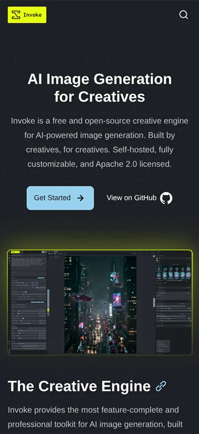 Mobile preview